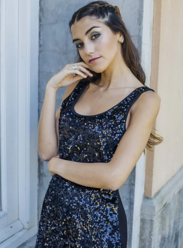 Vestido Cala Negro talle M - Toia de Kiev - Alquiler de vestidos de fiesta