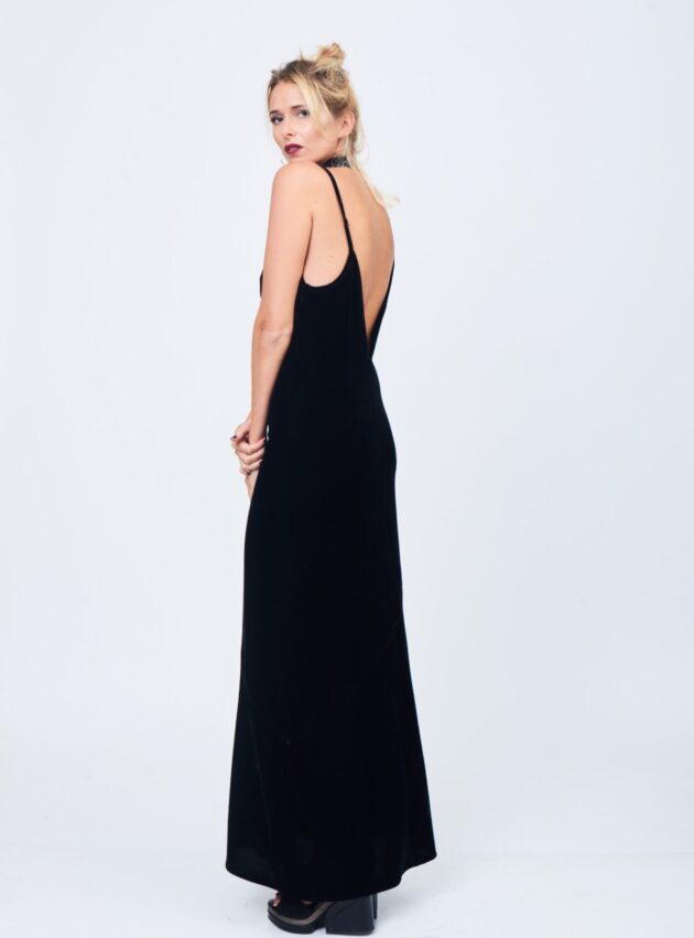 Vestido Margot Negro talle M - Toia de Kiev - Alquiler de vestidos de fiesta
