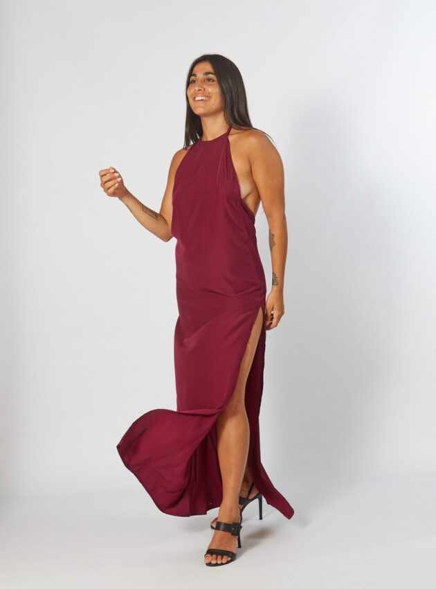 Vestido Sabina Violeta talle S - Toia de Kiev - Alquiler de vestidos de fiesta