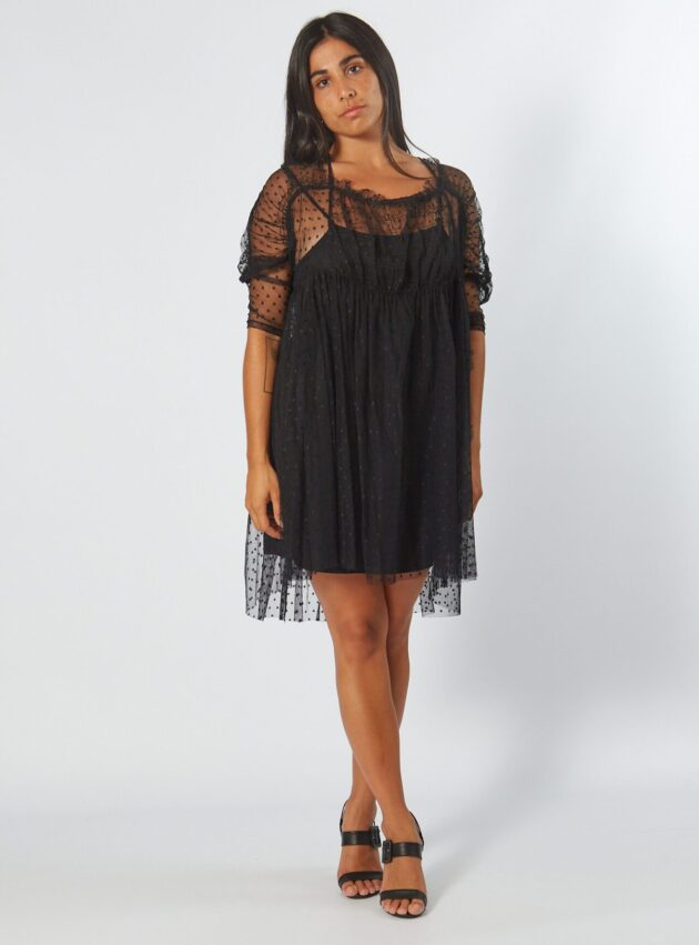 Vestido Dior Negro talle M - Toia de Kiev - Alquiler de vestidos de fiesta