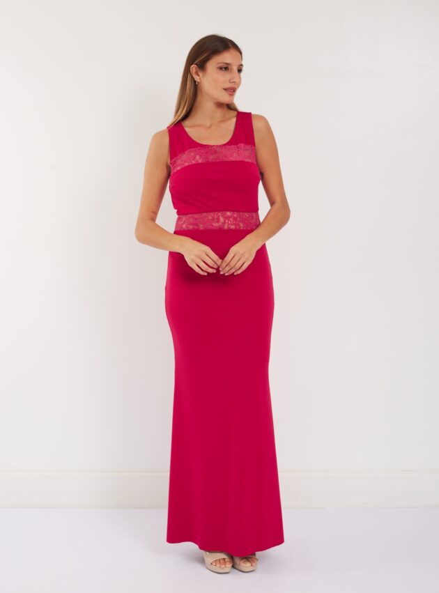 Vestido Terri Fucsia talle S - Toia de Kiev - Alquiler de vestidos de fiesta