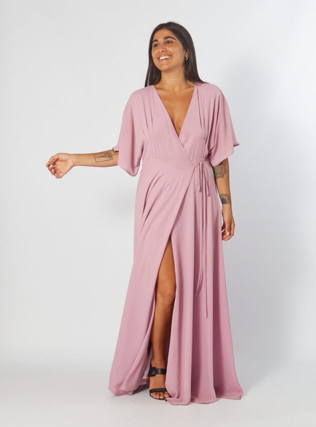 Vestido Cancun Lila Lila talle M - Toia de Kiev - Alquiler de vestidos de fiesta