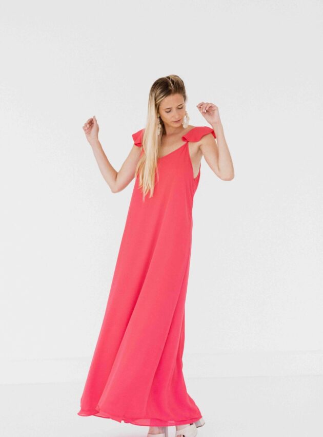 Vestido Hula Red Rojo talle M - Toia de Kiev - Alquiler de vestidos de fiesta