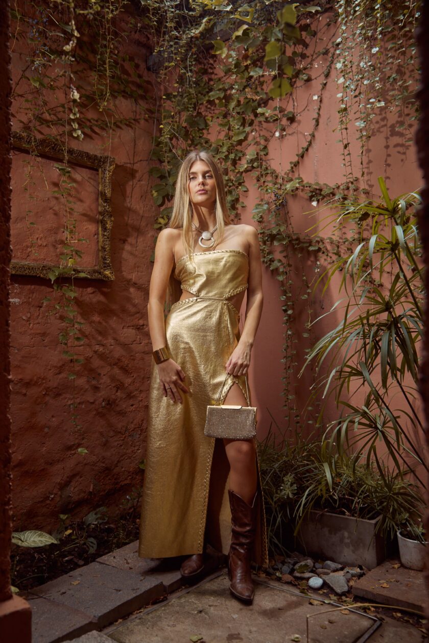 Vestido Oro