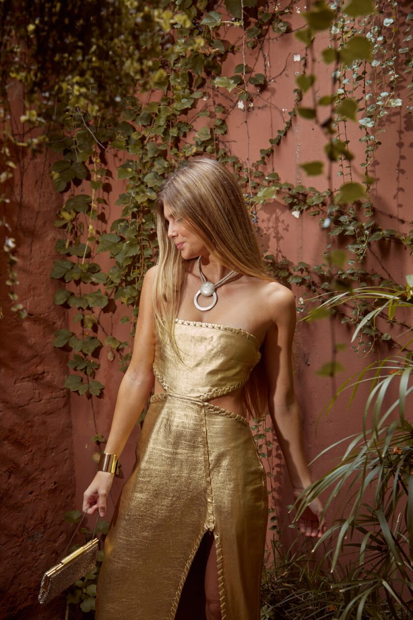 Vestido Oro - Imagen 2