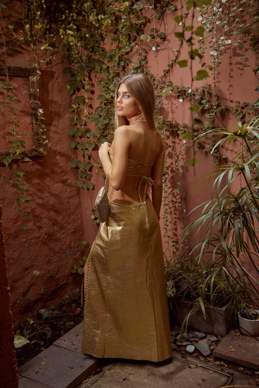 Vestido Oro - Imagen 3