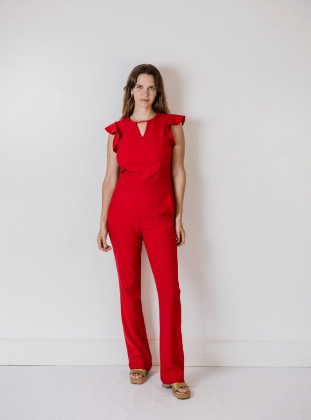 Mono Astro Rojo talle M - Toia de Kiev - Alquiler de vestidos de fiesta