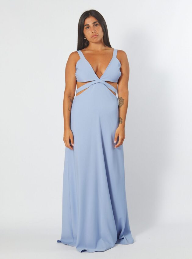 Vestido Luna Celeste talle M - Toia de Kiev - Alquiler de vestidos de fiesta