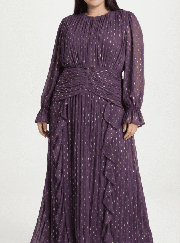 Vestido Esencia Violeta talle 2XL - Toia de Kiev - Alquiler de vestidos de fiesta