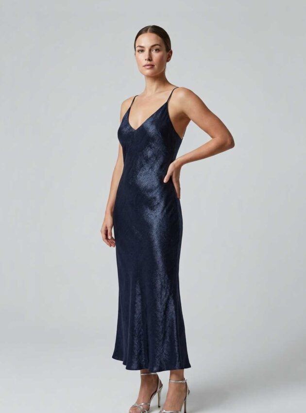 Vestido Gala Blue Azul talle S - Toia de Kiev - Alquiler de vestidos de fiesta