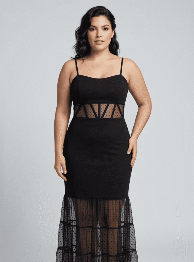 Vestido Lunar Negro talle L - Toia de Kiev - Alquiler de vestidos de fiesta