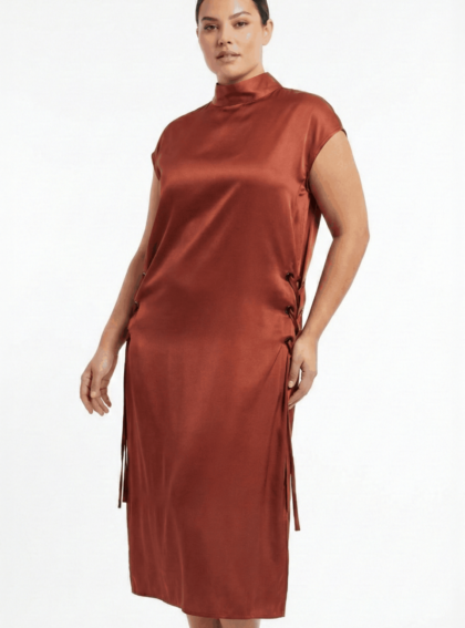 Vestido Terracota