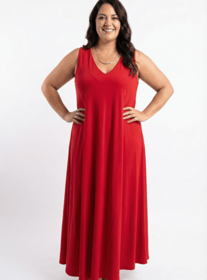 Vestido Aro red