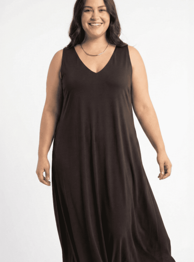 Vestido Aro black Negro talle XL - Toia de Kiev - Alquiler de vestidos de fiesta