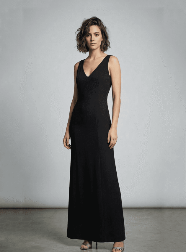 Vestido Nogal Negro talle S - Toia de Kiev - Alquiler de vestidos de fiesta