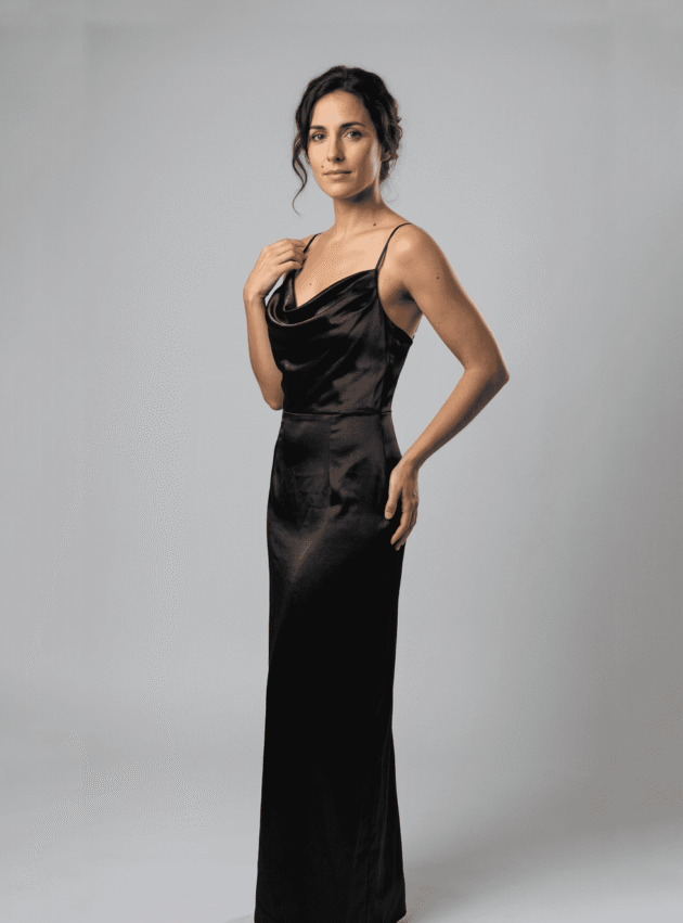 Vestido Missy Negro talle S - Toia de Kiev - Alquiler de vestidos de fiesta
