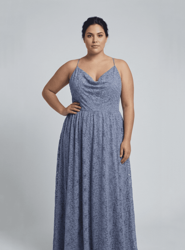Vestido Glam Celeste talle 2XL - Toia de Kiev - Alquiler de vestidos de fiesta