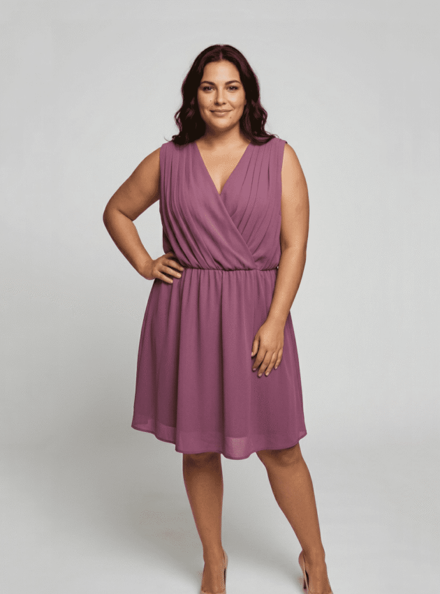 Vestido Chaser Violeta talle 2XL - Toia de Kiev - Alquiler de vestidos de fiesta