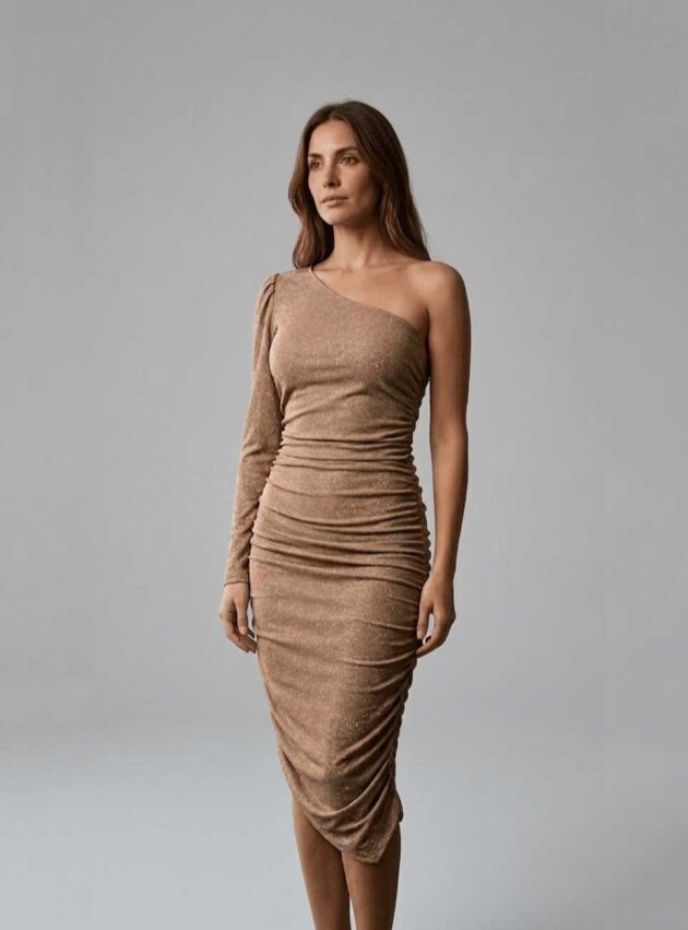 Vestido Topacio Rosa talle M - Toia de Kiev - Alquiler de vestidos de fiesta