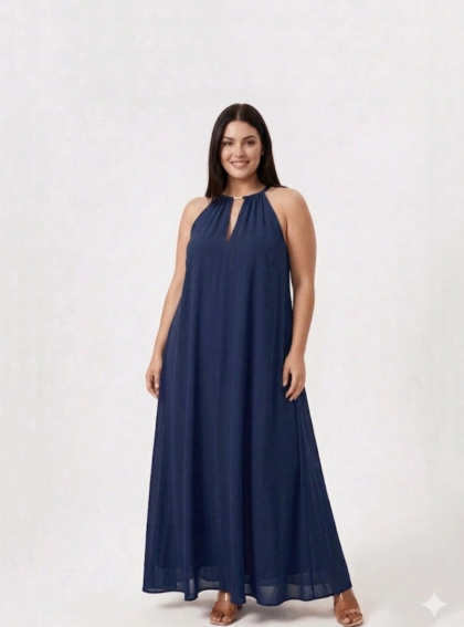 Vestido Opal blue