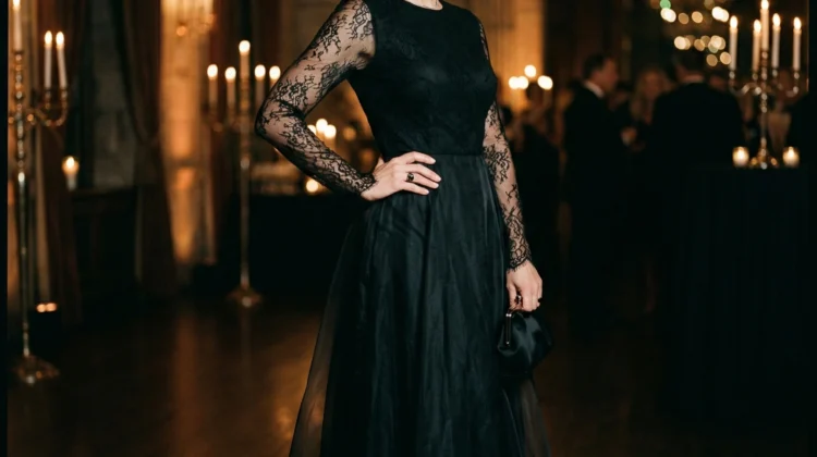 Vestidos con transparencias: cómo usarlas con elegancia y sin miedo