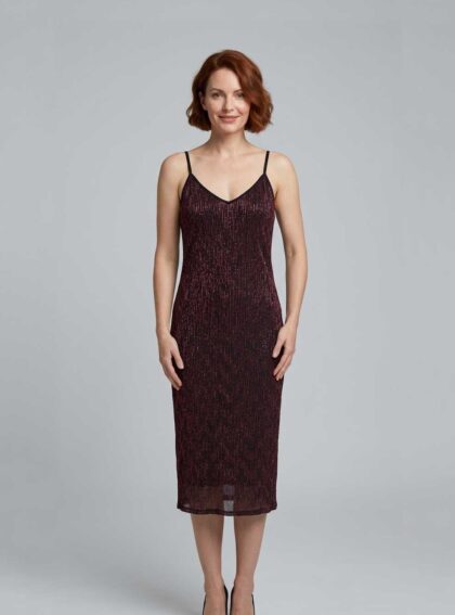 Vestido Carmesi