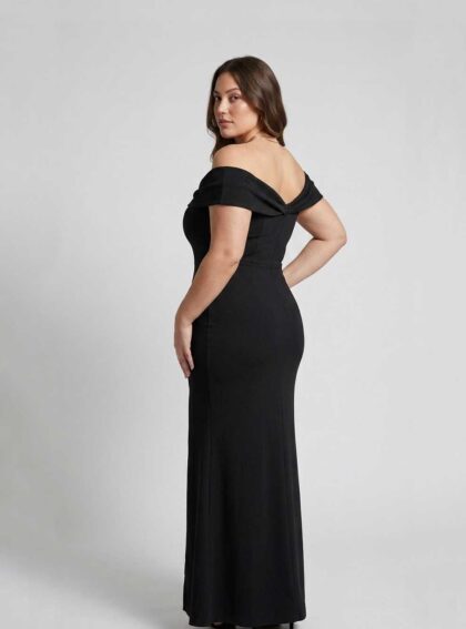 Vestido Salta green Negro talle L - Toia de Kiev - Alquiler de vestidos de fiesta
