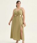 Vestido Salta green Negro talle L - Toia de Kiev - Alquiler de vestidos de fiesta