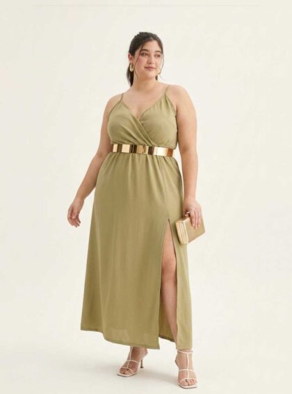 Vestido Salta green Negro talle L - Toia de Kiev - Alquiler de vestidos de fiesta