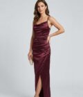 Vestido Morita Bordo talle M - Toia de Kiev - Alquiler de vestidos de fiesta