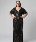 Vestido Nicaragua Bordo talle M - Toia de Kiev - Alquiler de vestidos de fiesta
