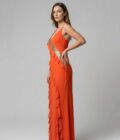 Vestido Ember Negro talle M - Toia de Kiev - Alquiler de vestidos de fiesta