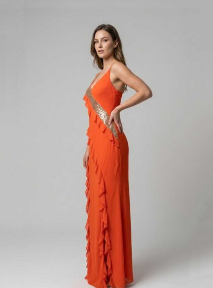 Vestido Ember Negro talle M - Toia de Kiev - Alquiler de vestidos de fiesta