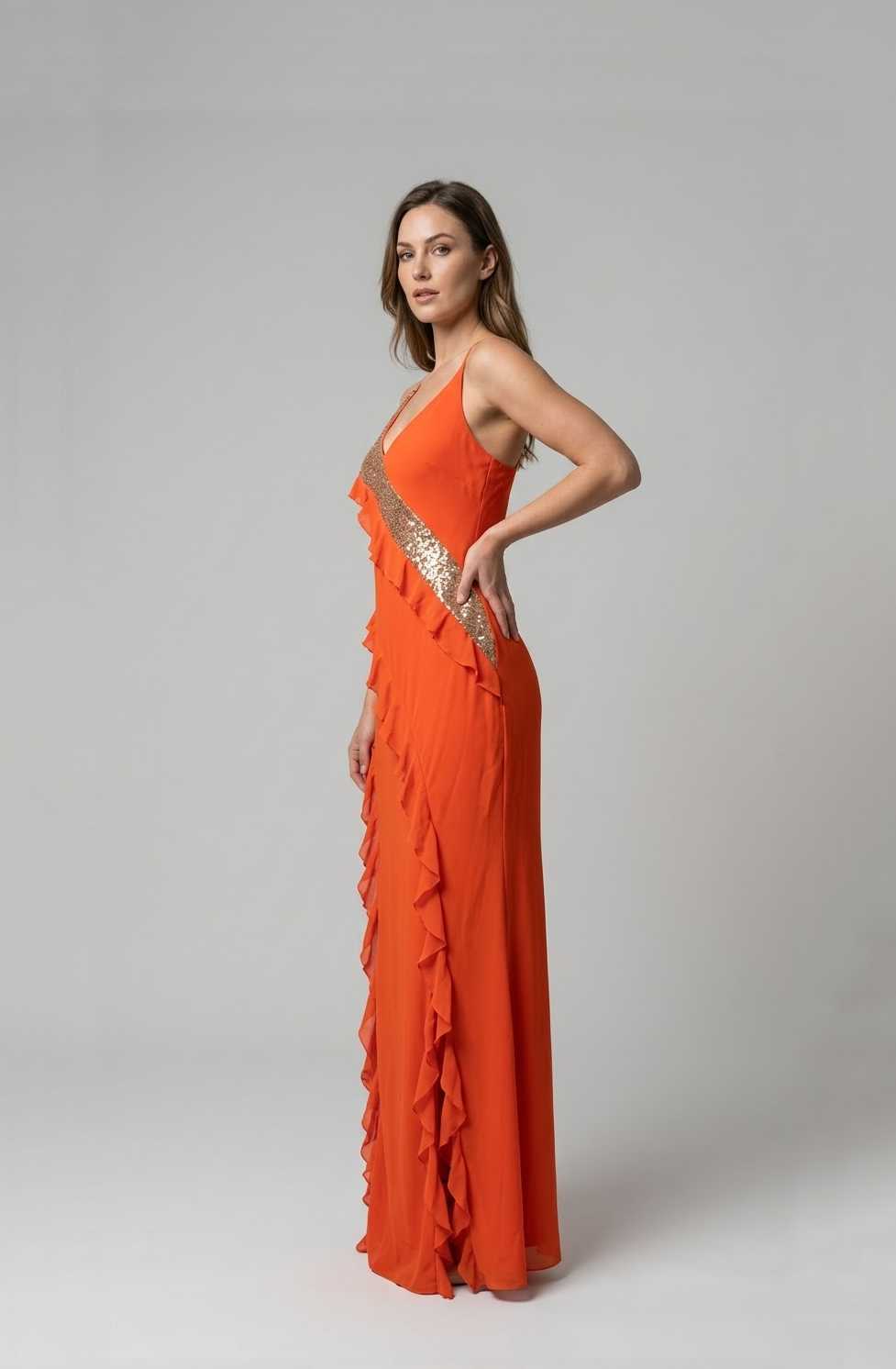 Vestido Ember Negro talle M - Toia de Kiev - Alquiler de vestidos de fiesta