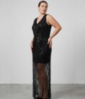 Vestido Velvet Negro talle 2XL - Toia de Kiev - Alquiler de vestidos de fiesta