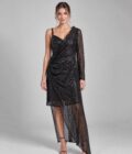 Vestido Ornella Negro talle L - Toia de Kiev - Alquiler de vestidos de fiesta