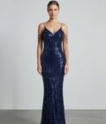 Vestido Arrecife Negro talle XL - Toia de Kiev - Alquiler de vestidos de fiesta