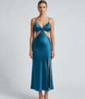 Vestido Verbena Blue Azul, Celeste talle M - Toia de Kiev - Alquiler de vestidos de fiesta