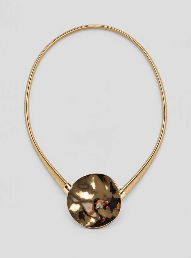 Cinto Circulo Gold Dorado talle S - Toia de Kiev - Alquiler de vestidos de fiesta