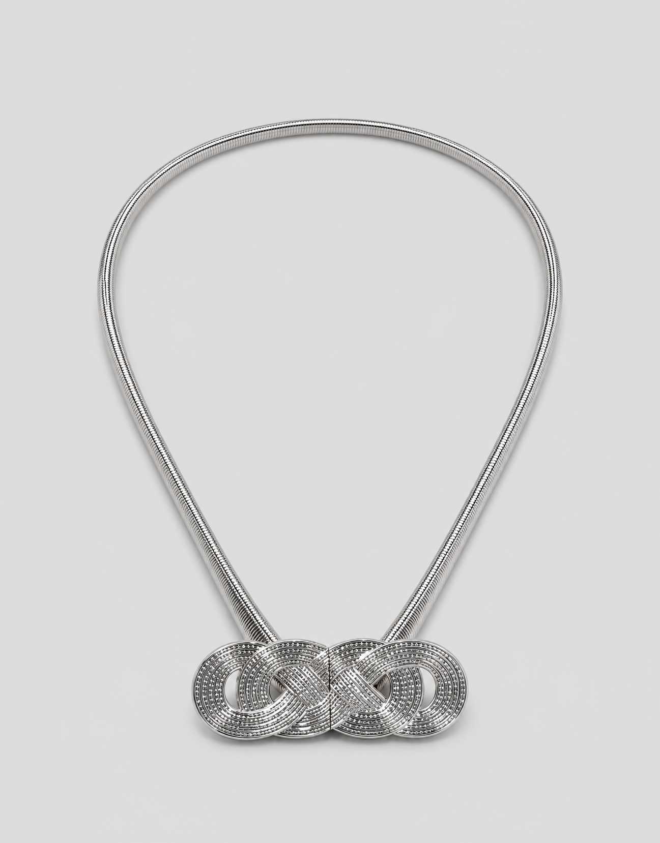 Cinto Ocho Silver Plateado talle S - Toia de Kiev - Alquiler de vestidos de fiesta