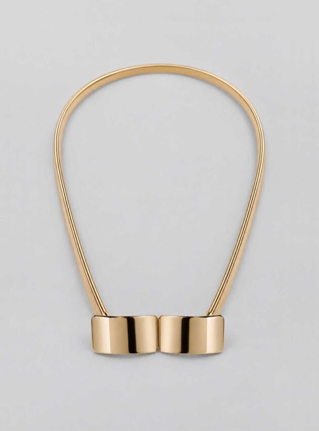 Cinto Cuadrado Gold Dorado talle S - Toia de Kiev - Alquiler de vestidos de fiesta