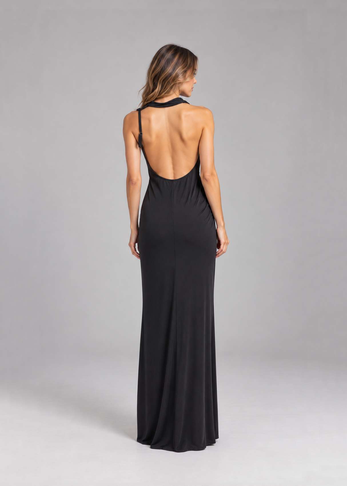 Vestido Nero Negro talle XL - Toia de Kiev - Alquiler de vestidos de fiesta