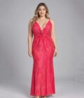 Vestido Carmin Rojo talle M - Toia de Kiev - Alquiler de vestidos de fiesta