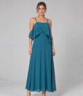 Vestido Océano Azul talle S - Toia de Kiev - Alquiler de vestidos de fiesta