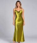 Vestido Pistacho Verde talle M - Toia de Kiev - Alquiler de vestidos de fiesta